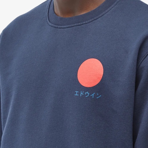 Edwin Japanese Sun Crew Sweat, small - Picture 4 of 7